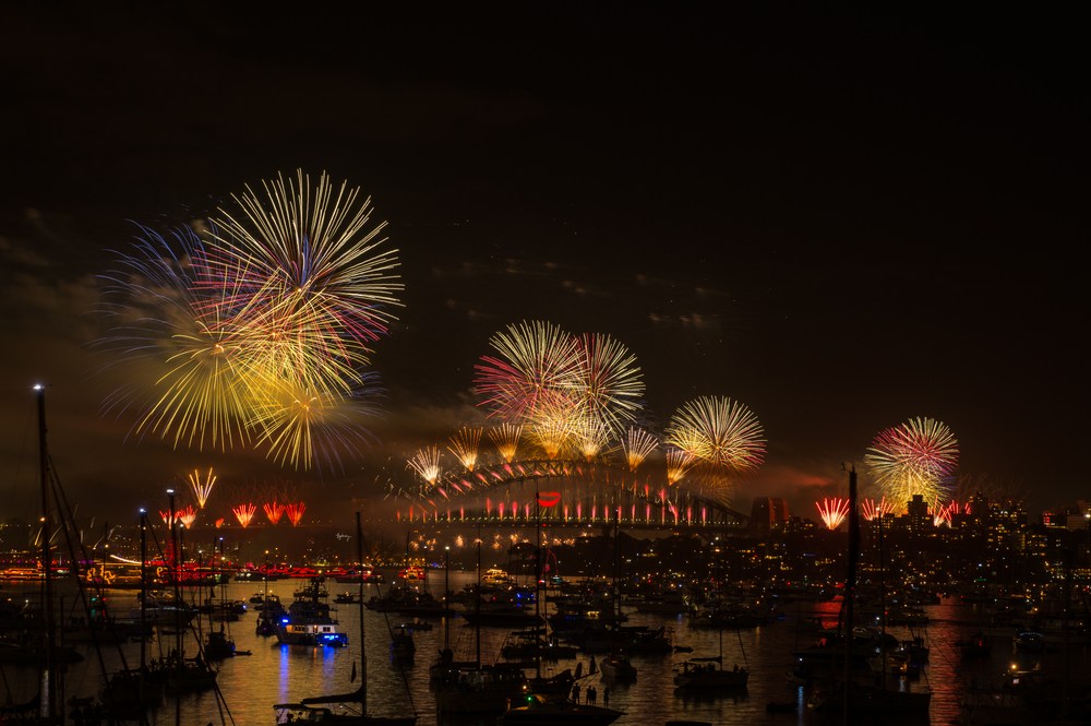 Sydney NYE fireworks