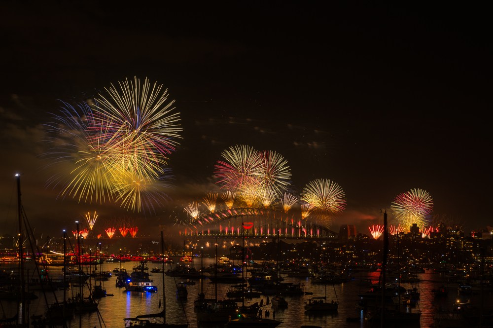 Sydney NYE fireworks