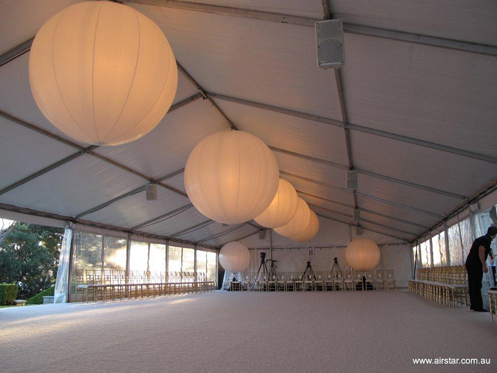 carpet set up in marquee