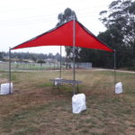 4m x 4m shade sail