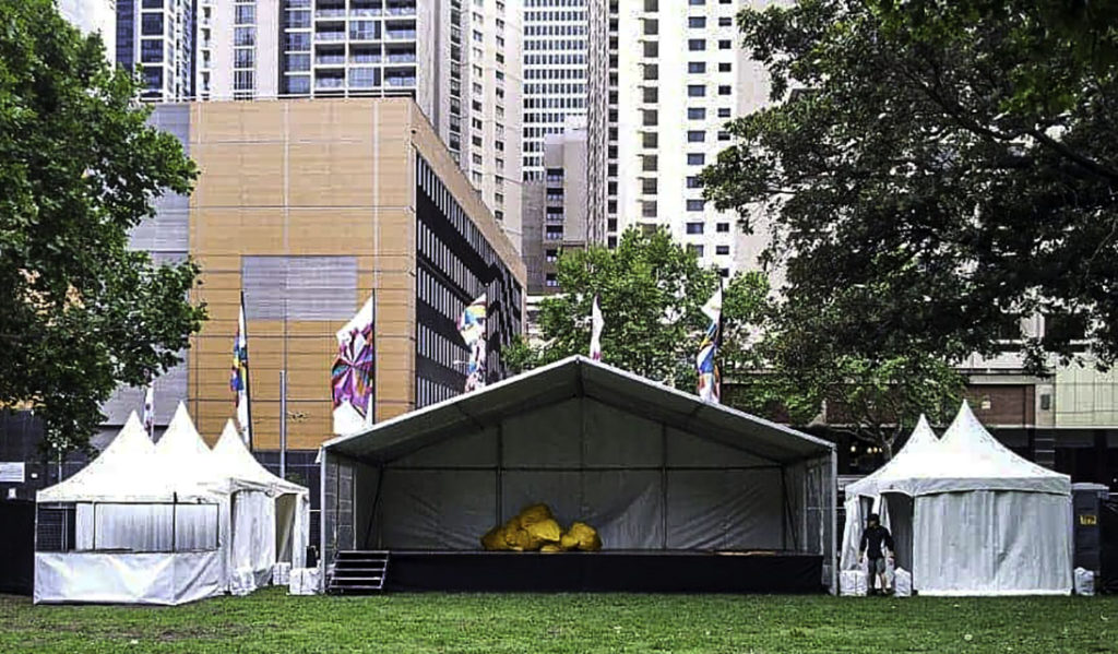 Stage Set Up Sydney