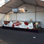 Portable demonstration Kitchen at festival