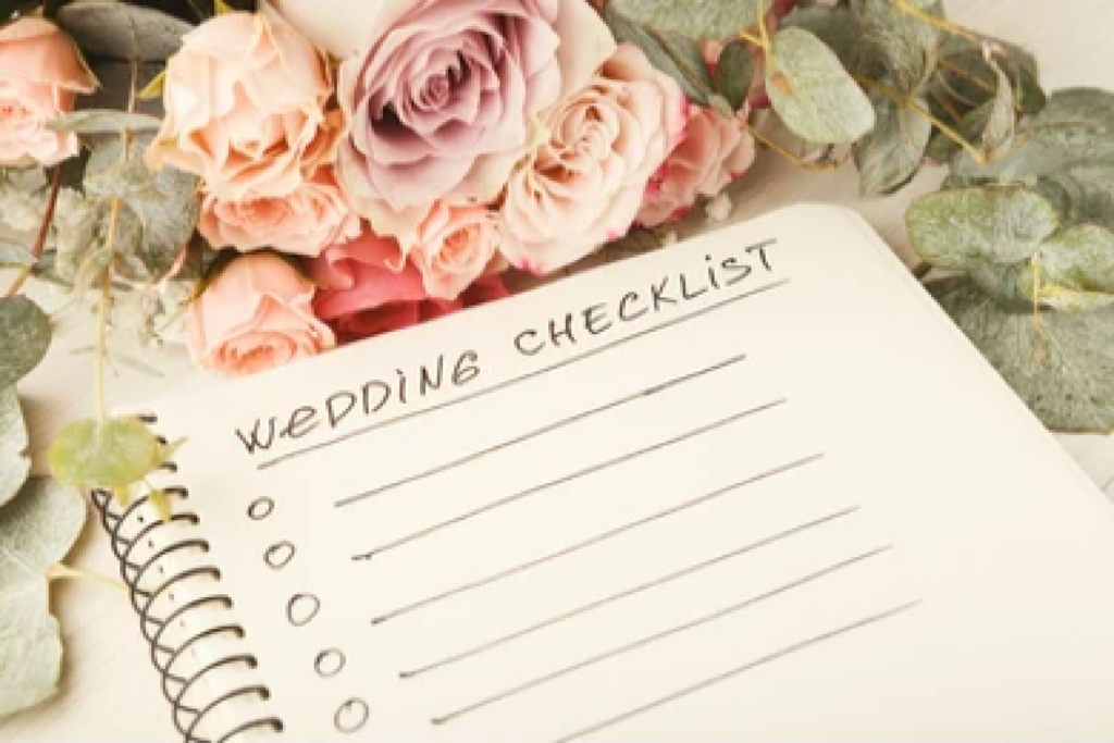 wedding checklist helps take the stress out of wedding planning