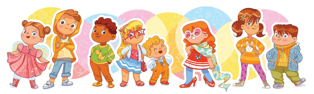 Animated Children at a kids party