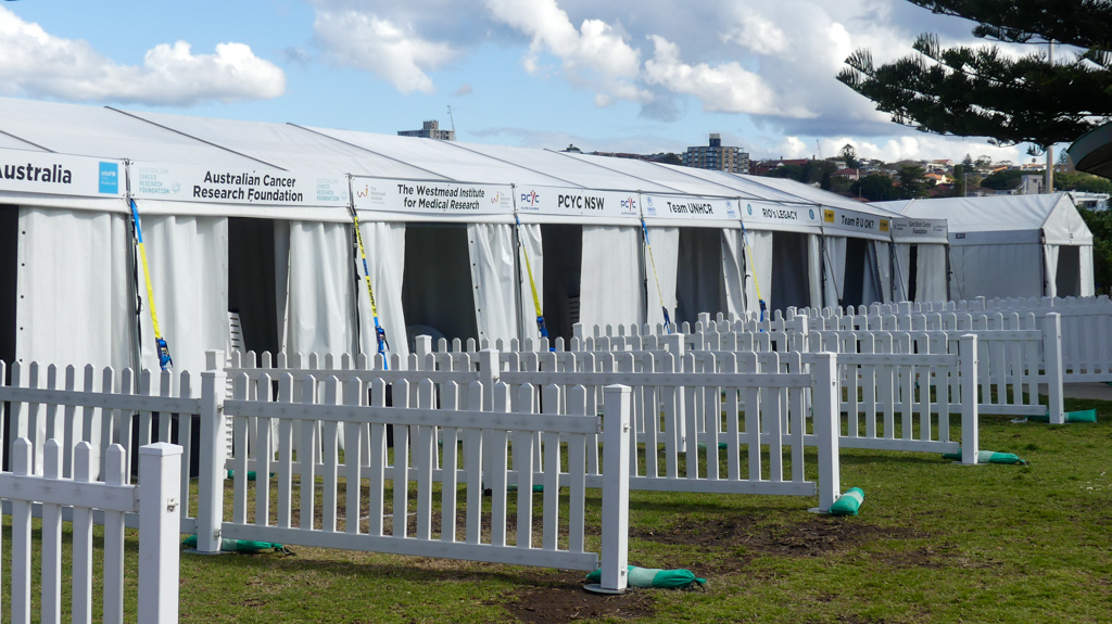 fencing and marquee