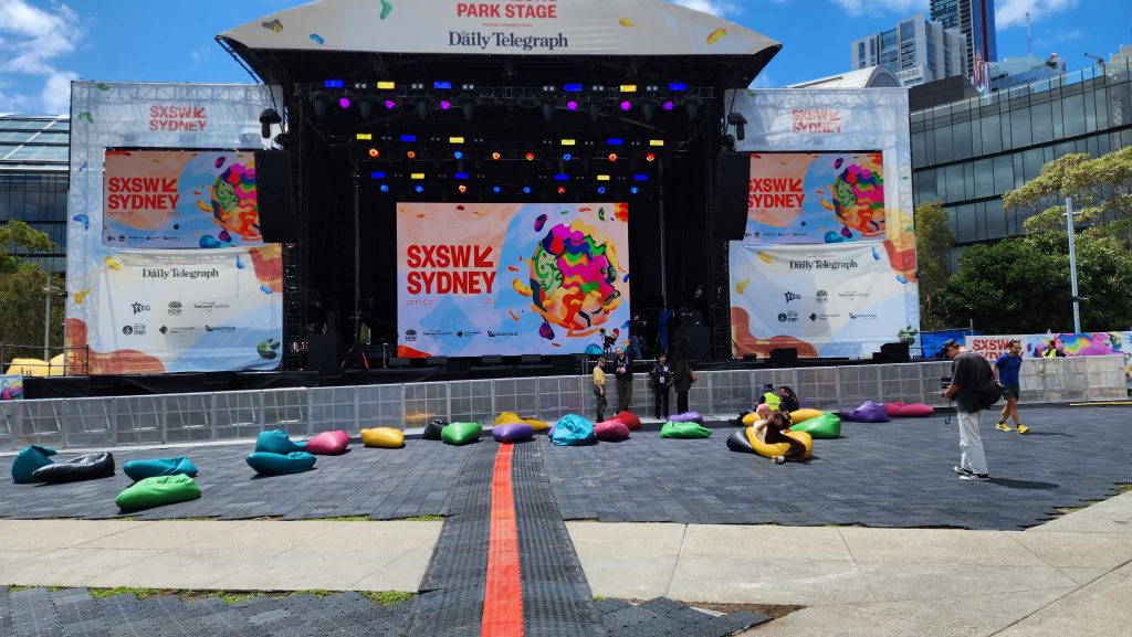 Stage at SXSW Sydney 2023