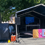 Main Stage installation at Parramatta Town Hall